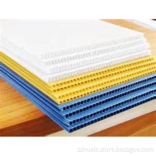 Plastic hollow plate